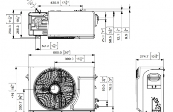 Sieninio-maldive-kondicionieriaus-išorinio-bloko-brėžinys-2.75-3.20-kW