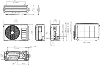 Samsung-multi-split-sistemos-5.0-5.6-kW-išorinio-bloko-brėžinys.png