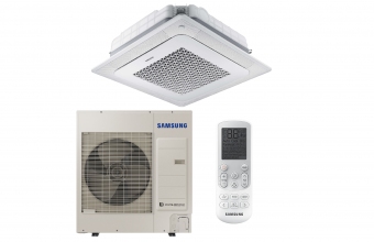 Bevėjės-4-kryptės-kasetės-kondicionieriaus-10.0-11.2kW-komplektas-vienfazis