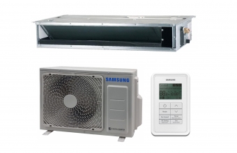 Kanalinis-Slim-žemo-slėgio-2.6-3.2-kW-oro-kondicionieriaus-komplektas