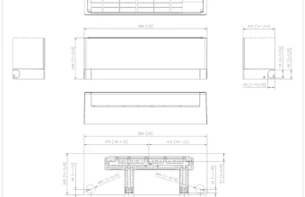 Samsung-bevėjis-Premiere-4.3/4.7-kW-vidinio-bloko-brėžinys