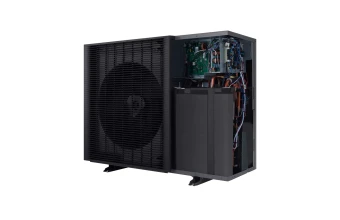 Samsung EHS MONO HT Quiet 14kW vienfazis šilumos siurblys AE140BXYDEG/EU permatomas perspektyvoje