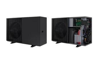 Samsung EHS MONO (R290) Pump 5kW vienfazis šilumos siurblys su valdymo automatika AE050CXYBEK/EU perspektyvoje